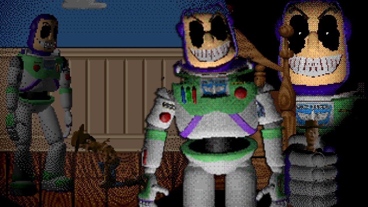 Buzz.EXE Remake — прохождение демо-версии Woody — История игрушек CreepyPasta