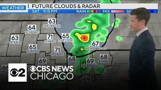Rain goes away by Sunday in Chicago