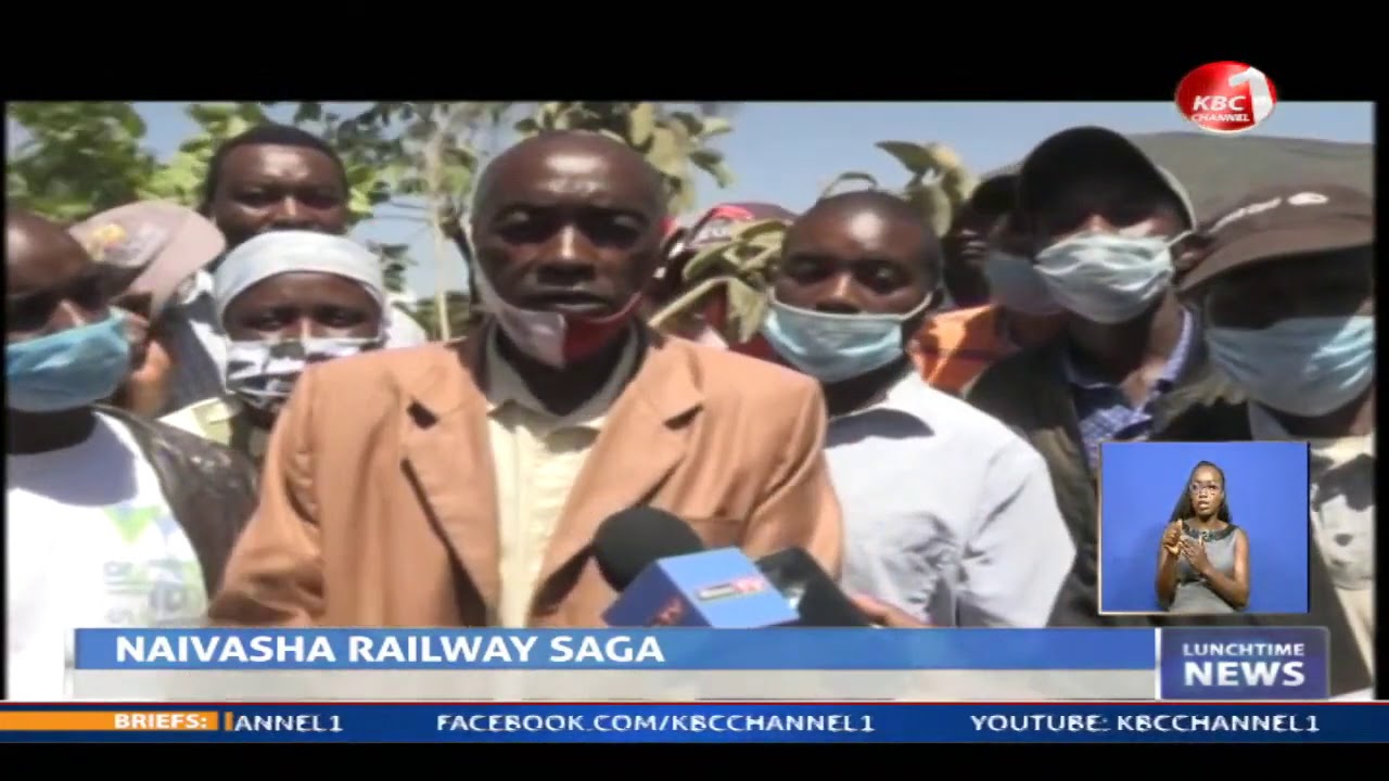 Chaos erupt over ongoing construction of 24km railway line from Mai Mahiu to Longonot town