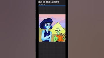 Lapidot speedpaint 💙💚 #art #stevenuniverse #lapidot #procreate #drawing