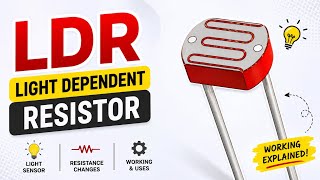 LDR (Light Dependent Resistor) Explained | Working, Uses & Circuit