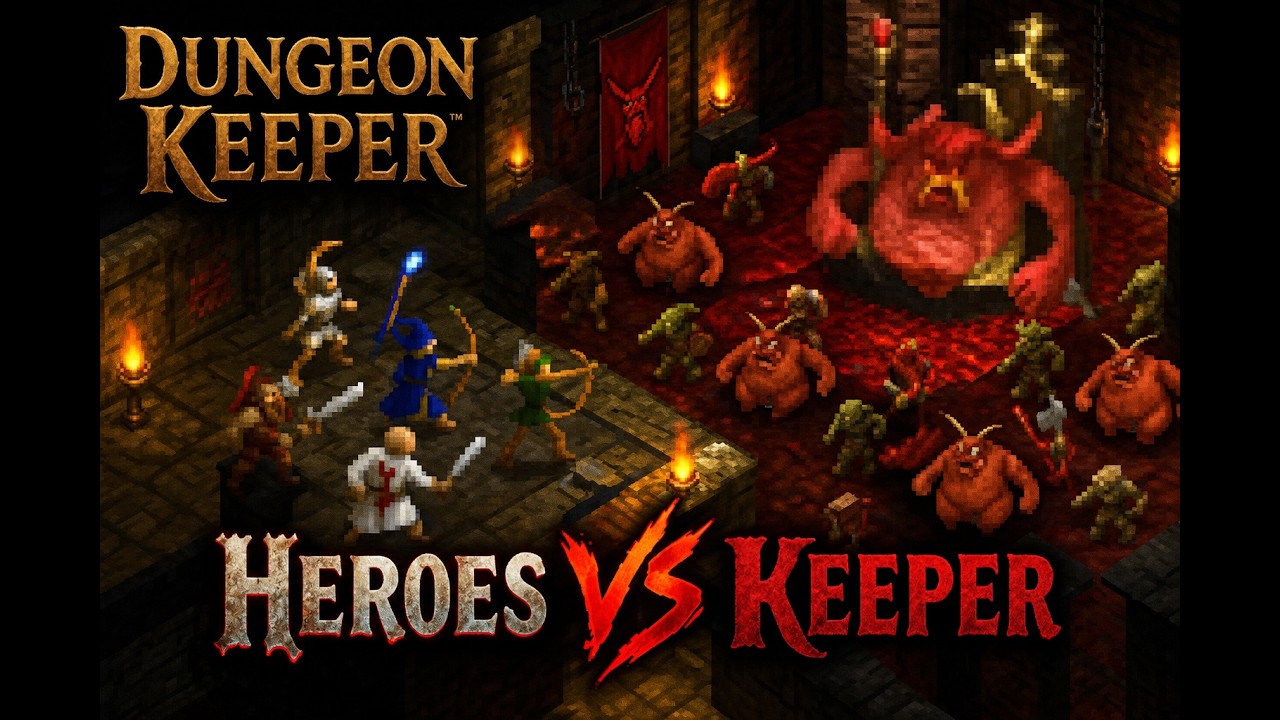 Dungeon Keeper] Play the legendary game from about 28 years ago in