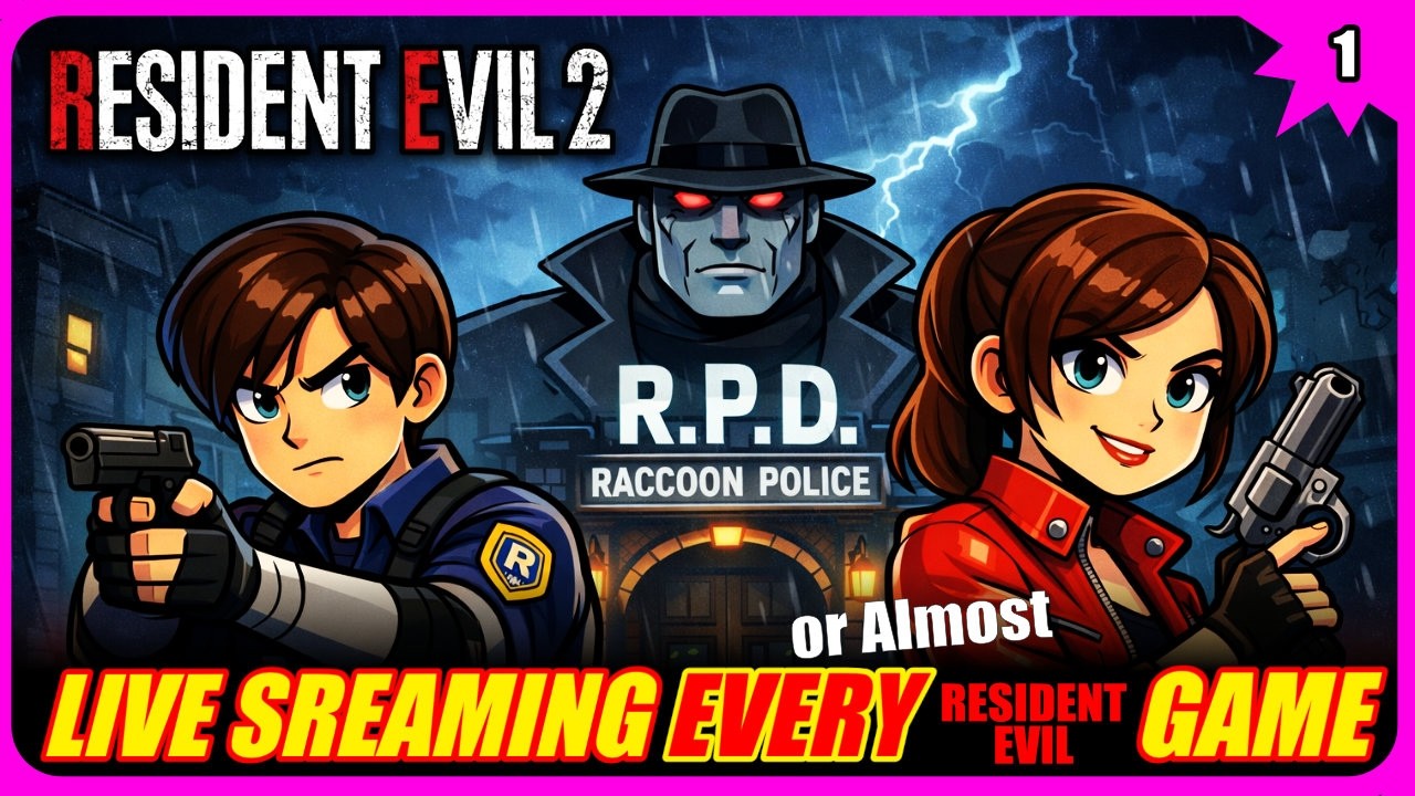 🔴  Road To Requiem | Resident Evil 2 Remake PC  | Livestream | Claire first run