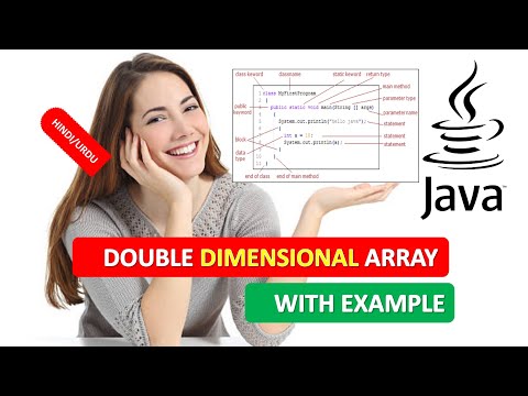 JAVA DOUBLE DIMENSIONAL ARRAY|JAVA ARRAY WITH EXAMPLE|JAVA PROGRAMMING TUTORIAL 29 HINDI URDU