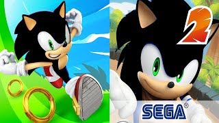 Sonic Dash SHADOW VS Sonic Dash 2 SHADOW