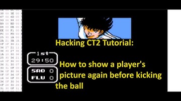 Captain Tsubasa 2 NES: Hex Editing Shots For Beginners (Tutorial: Part 1)