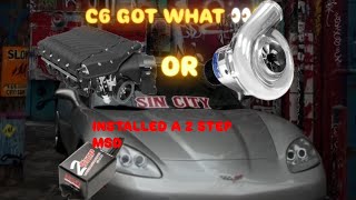 Corvette c6 gets boosted + MSD 2 Step