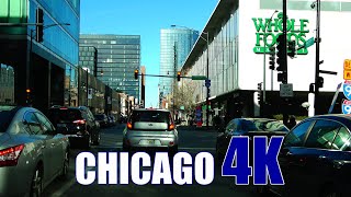 CHICAGO - Driving from Near West Town to Lincoln Park