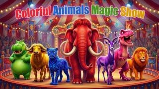 Colorful Safari Animals Lottery Show | Animals Song |Nursery Rhymes | ABC Songs | ABC Animals Sounds screenshot 3