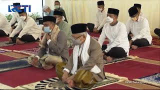 Wapres Ma'ruf Amin Salat Idulfitri di Pendopo Rumah Dinas, Jakarta Pusat - SIS 13/05