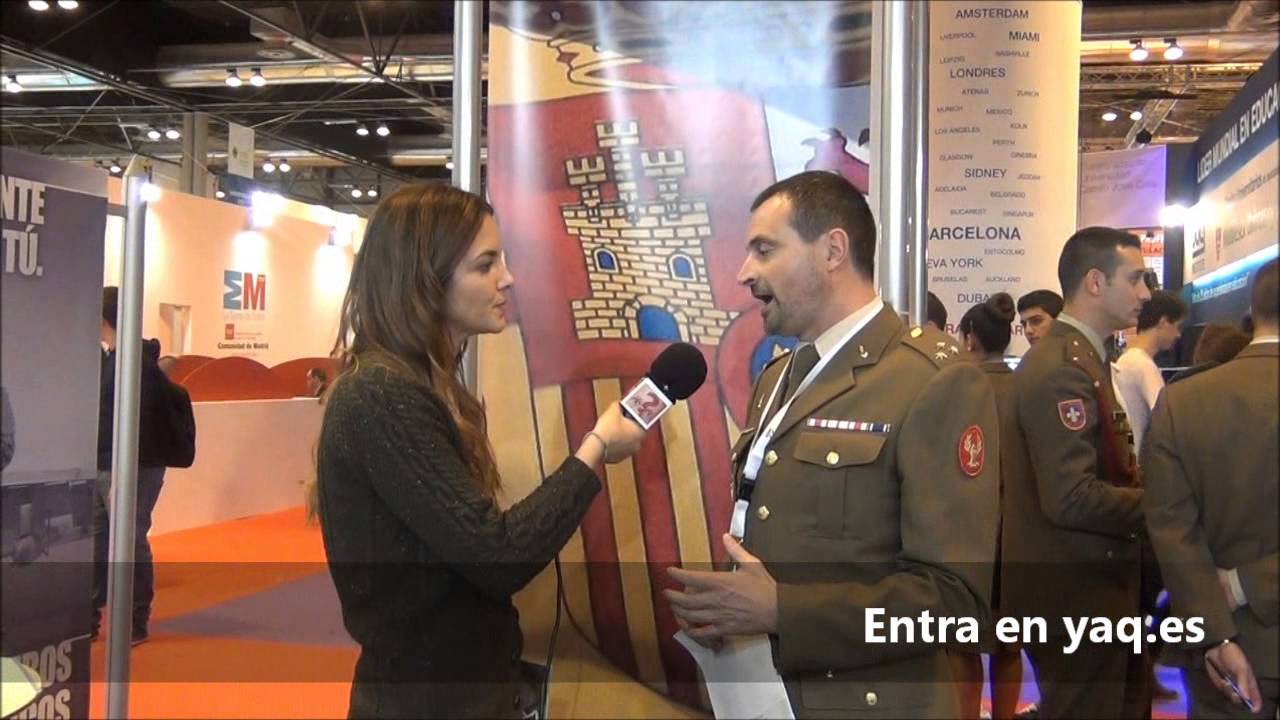 grados uned Visitamos las Fuerzas Armadas en AULA 2013