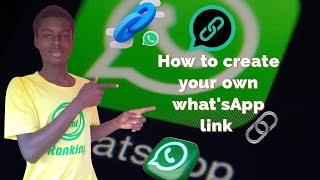 How to create your own what'sApp link  and it QR code