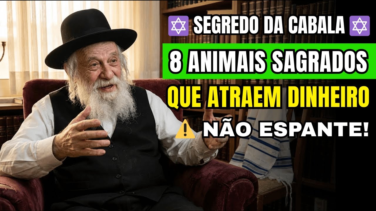 8 ANIMAIS Que Trazem Riqueza Surpresa Para Sua Casa — NUNCA Os Afaste!  Cabala Judaica