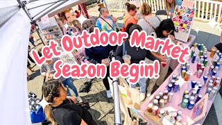 ❀ Studio Vlog #20 ❀ // Pop-up With Me!! (market prep and market day) #smallbusiness