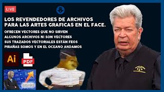 Los revendedores de archivos vectoriales en el face para las artes gráficas, que ofrecen?