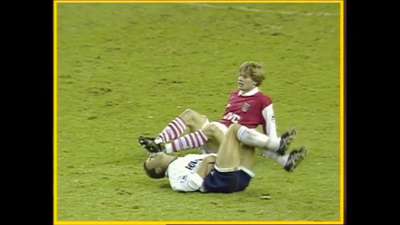 Spurs 1 Arsenal 0 1994-95 - YouTube