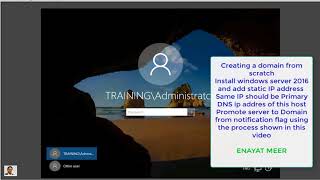 Windows Server 2016 Active Directory Domain Creation Step By Step