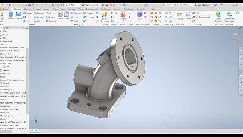 Inventor Tutorial #269 | 3D Model Basic Beginners on Inventor Professional