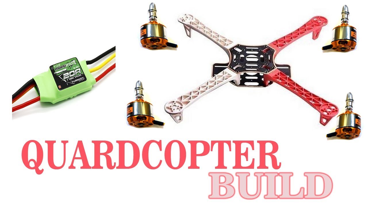K450 Quadcopter build Tutorial - YouTube