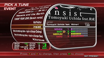 ITG - insist Easy / BSP 100% Quad/FFC [DDR A3]