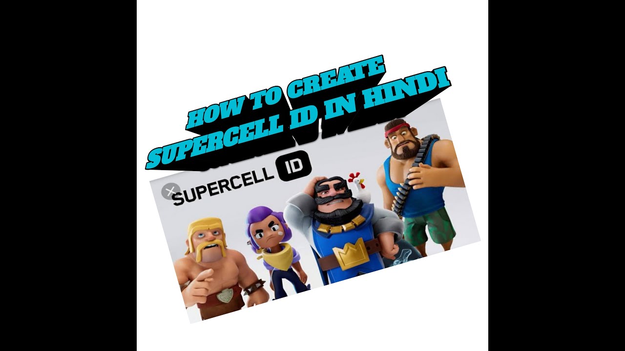 How To Create Supercell Id Supercell Id in 2021 YouTube
