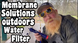 How to properly disassemble Membrane Solutions water filter for storage