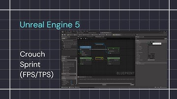 Unreal Engine 5 - Fast and smooth Sprint & Crouch implementation
