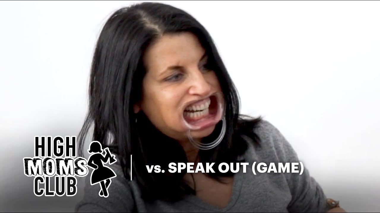 High Moms Play Mouthguard Challenge (Weed Edition) | High Moms Club | Herb