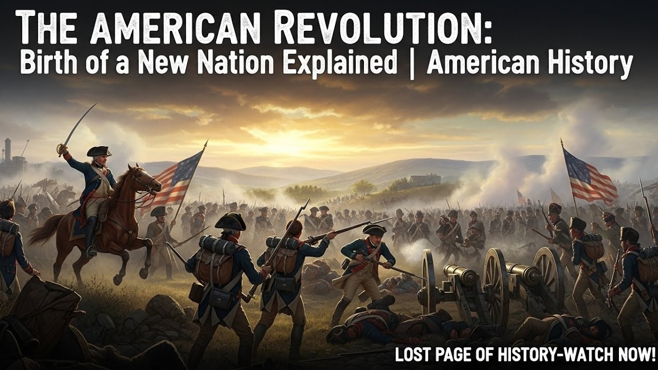 How the American Revolution Changed the World Forever| American History | Lost Page of History