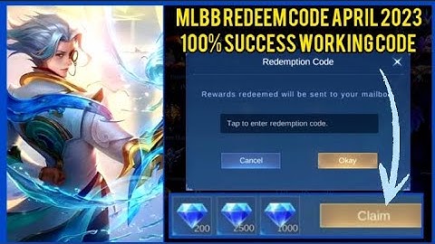ML Redeem Code April 27 2023 100% Success - ML Diamond Giveaway | Claim it before limit reached