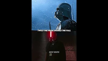 Darth Vader VS Count Dooku