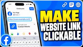 How to Make a Website Link Clickable in a Facebook Post