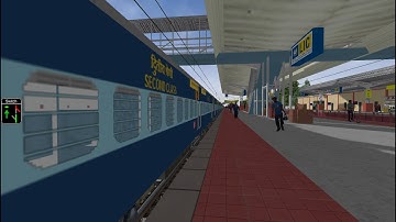 Passenger express departing from Sengottai Junction | MSTS OR SRV2 PHASE 3 Route | Mayur