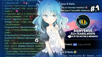 💙・Advanced Welcome & Leave System 🇫🇷 [Tutorial]  - SukoYT BDFD