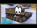 M44 - 12 Kills - World of Tanks Arty Gameplay - 4K Video