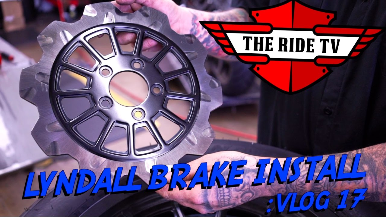 HARLEY DAVIDSON DYNA BRAKE INSTALL :VLOG 17