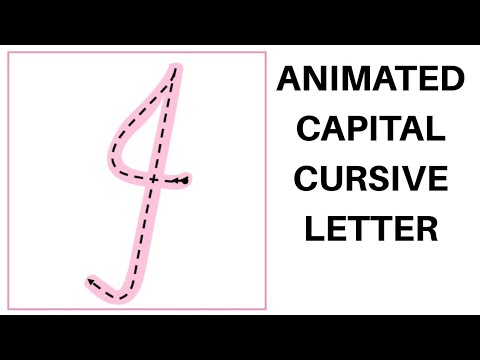 Cursive Writing Capital I For Beginners 9 Capital Letters à¤• à¤¸ à¤² à¤–à¤¨ à¤¸ à¤– à¤ How To Write I Youtube