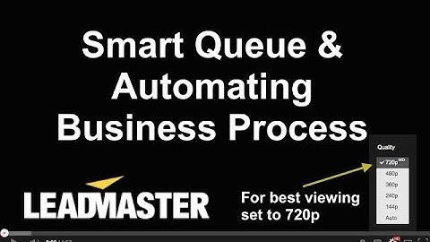Smart Queue - combining Workflow & Quick Actions to Automate Your Business Process