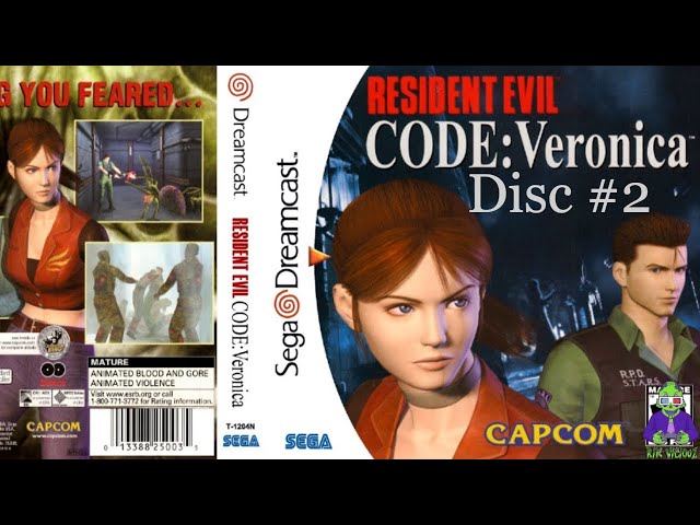 Resident evil code: veronica (2discos) para sega dreamcast