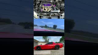 Forward facing Evo vs procharged C5Z