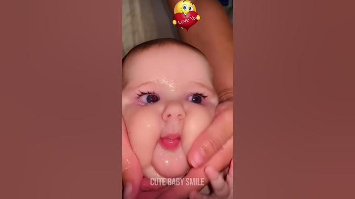 cute baby smile