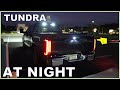 👉 AT NIGHT: 2022 Toyota Tundra 1794 - Interior &amp; Exterior Lighting Overview + Night Drive