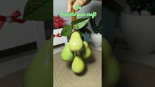 Diy Pear🍐Craft #shorts #handmade #diy #viral
