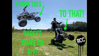 I Bought a $20 Kids Quad and Fixed It Up into a STANDING ATV!