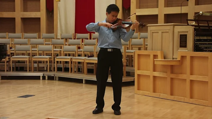 Bach Violin Sonata No. 1 in G Minor, BWV 1001, Fug...