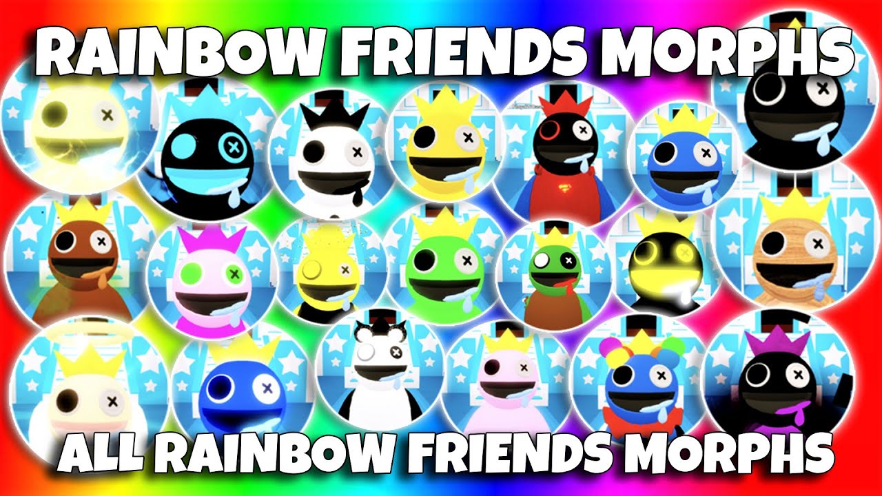 ❄️NEW] Rainbow Friends Morphs - Roblox