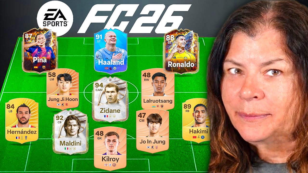 Моя МАМА выбирает мою команду чемпионов!