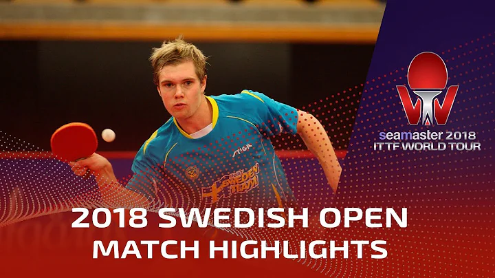 Kanak Jha vs Hampus Soderlund | 2018 ITTF Swedish ...