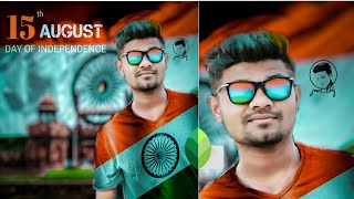 How To Change T-shirt in Snapseed app Independence Day Photo Editing tutorial screenshot 1