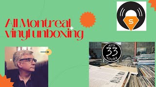All Montreal vinyl unboxing || Aux33tours ,discogs.